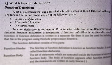 Image result for Function Definition Computer Science