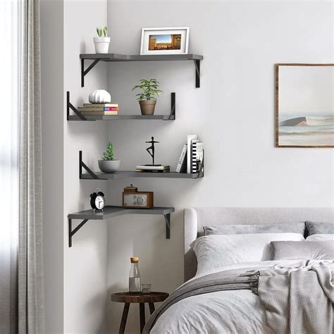 30 Functional And Stylish Wall Shelves For Bedroom You Should Try