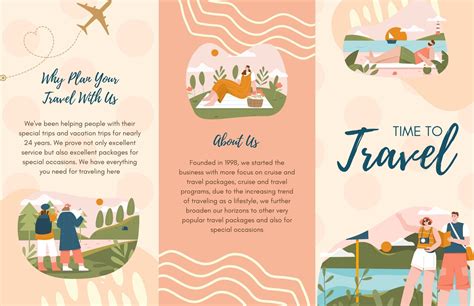 Travel And Tourism Brochure Templates Free - Awesome Template Collections