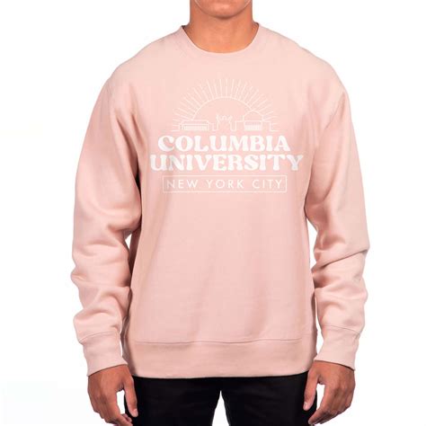 Men's Uscape Apparel Pink Columbia University Premium Heavyweight ...