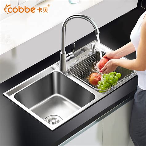 集成水槽洗碗机 偌一R10大容量家用厨房消毒一体柜自动烘干刷碗机-阿里巴巴