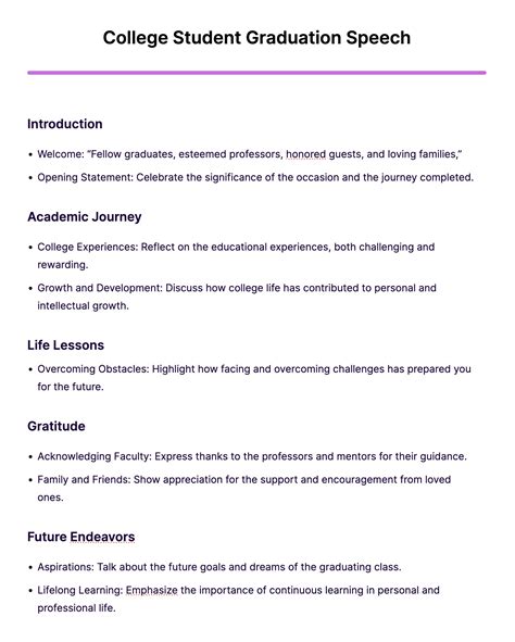 17+ Student Graduation Speech Examples to Download