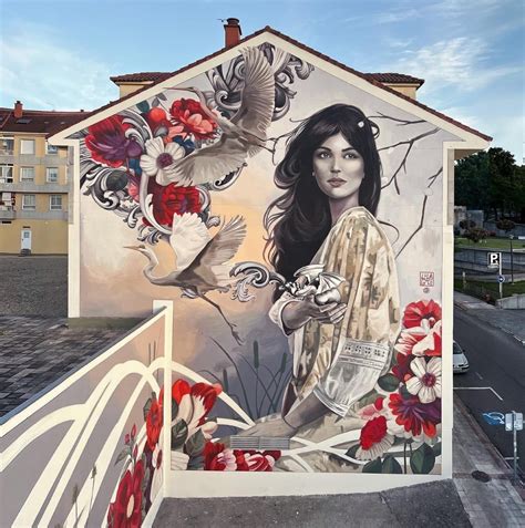 Stunning Mural by Lula Goce Celebrates Nature and Womanhood