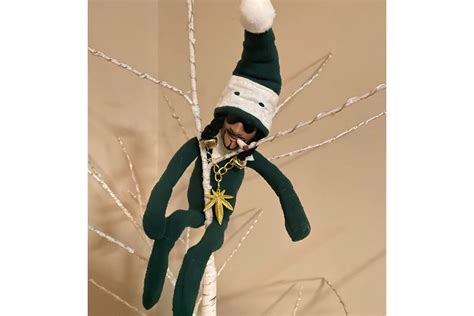Snoop on the Stoop (Snoop Dogg Elf on the shelf) Christmas Decoration ...