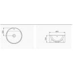 Aqua Lavabo 44 cm - Alvos Beograd