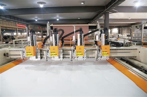 Richpeace carding line+ 3 layers quilting machine in customer factory梳棉 ...