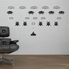 Space Invader Wall Stickers by Space Invaders Wall Stickers By The Binary Box Space Invader Wall Stickers