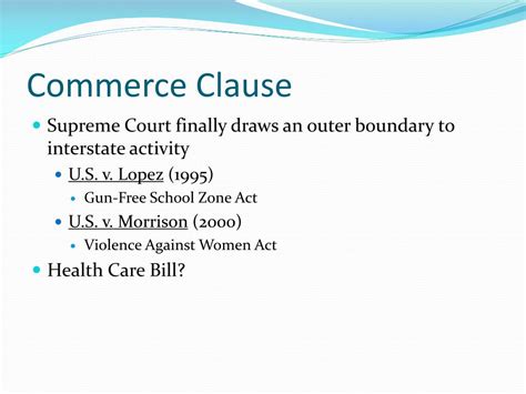Image result for Commerce Clause Explained
