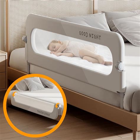 Amazon.com: strenkitech Foldable Toddler Bed Rails - Kids Guard Bumper ...
