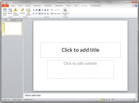 PowerPoint VBA Tutorial 的图像结果