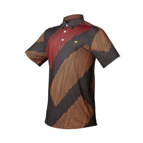 Buy Jack Nicklaus Men's Blocks Golf Polo - Dark Chocolate | Moisture ...