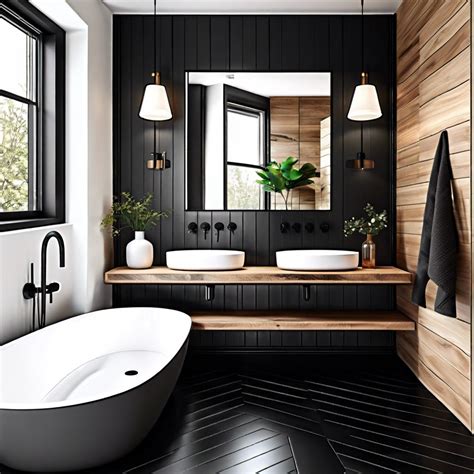 15 Black Hexagon Tile Bathroom Ideas to Inspire Your Next Remodel