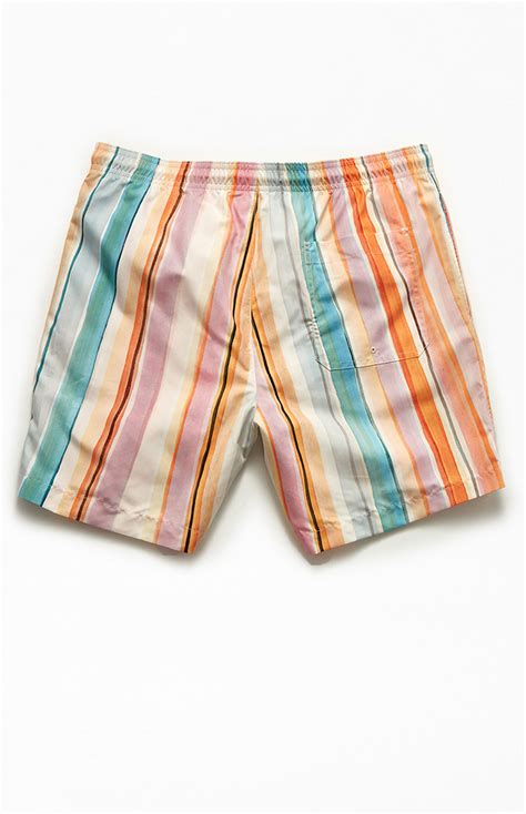 Pacsun Watercolor 17" Swim Trunks | Pacsun