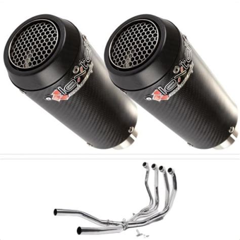 Lextek Cp9C Full Carbon Exhaust System 180Mm For Suzuki Gsx 1300 R ...