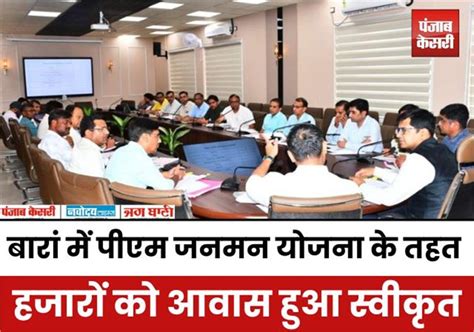 बारां में पीएम जनमन योजना के तहत हजारों को आवास स्वीकृत, 6 हजार का ...