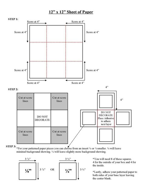 Image result for Printable DIY Explosion Boxes Templates