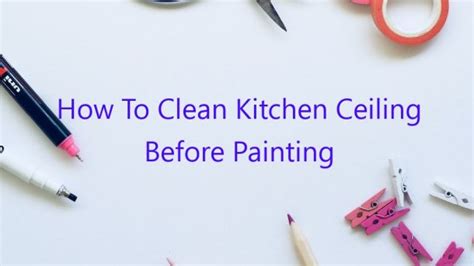 Image result for Clean Kitchen Ceiling