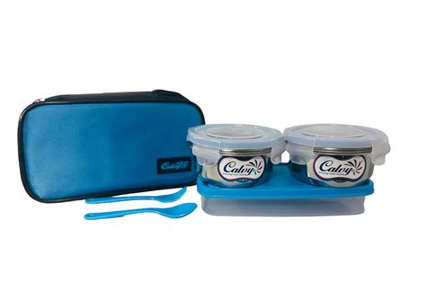 Buy JHAMAN Fun Food Lunch Box/Office Lunch Box/Picnic Lunch Box/2 ...