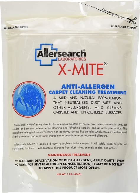 Allersearch X-Mite Dry Powder Carpet Cleaner : Amazon.co.uk: Grocery