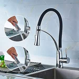 CHENF kitchen tap Silica Gel Kitchen Faucet Any Direction Rotating Cold ...