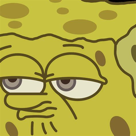 Spongebob Meme Face Interesting Spongebob Meme Sticker Woah Oml