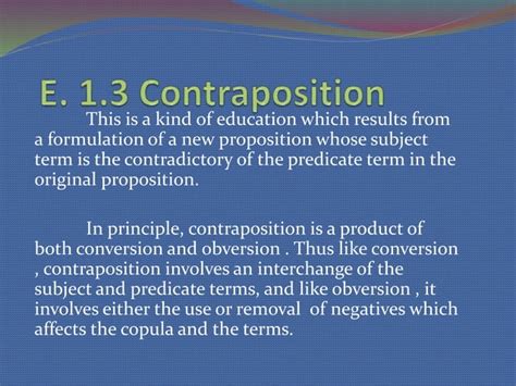 Image result for Contraposition Fallacy