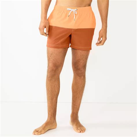 Men's Sonoma Goods For Life® 5" Full Elastic-Waistband Swim Trunks