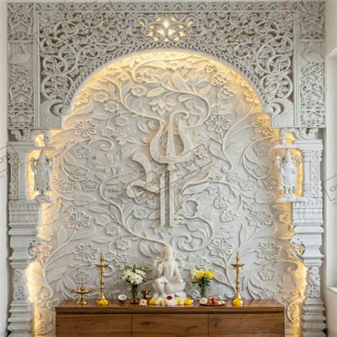 Heritage Style Natural Stone Temple Carving Work