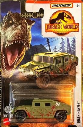 MATCHBOX JURASSIC WORLD DOMINION INGEN HUMVEE DIECAST TOY VEHICLE ...