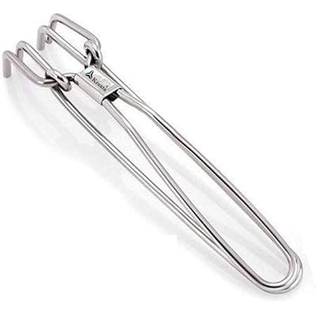 Buy Dynore Stainless Steel Wire Tong Pakkad Utensil Holder, 1 Ounce (DS ...