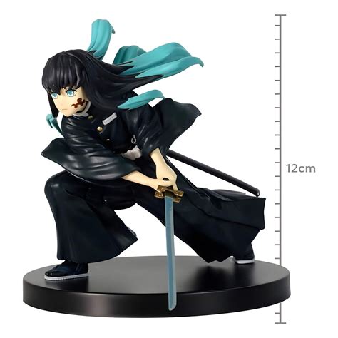 Banpresto Demon Slayer Vibration Stars Muichiro Tokito Figure, 4" Tall ...