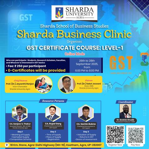 GST Certificate Course: Level-1 (Online)