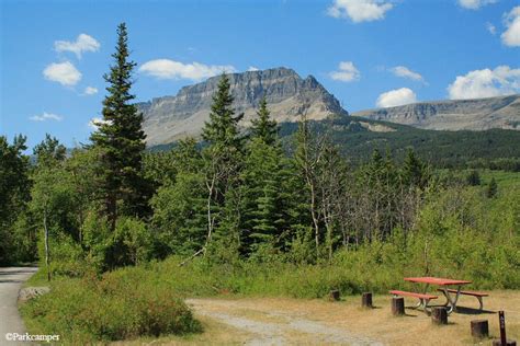 St Mary Campground Glacier National Park Montana Reservations