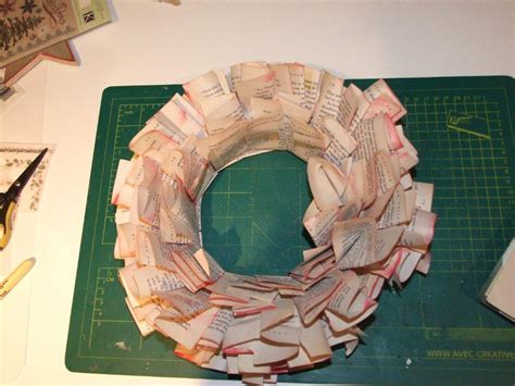 Image result for Paper Wreath Tutorial