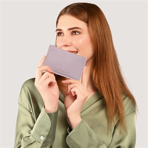 Accessorize London Women's Purple Classic Card Holder - Accessorize India