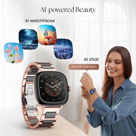 Buy Online Titan AiRA Women Smartwatch 1.70" inch AMOLED Display, AI ...