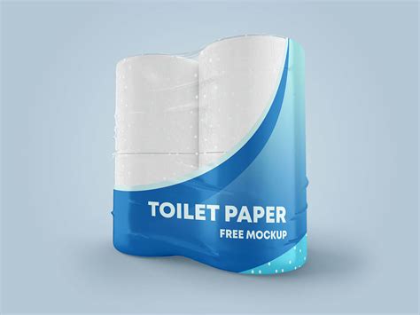 Free Toilet Tissue Rolls Mockup PSD Set - Good Mockups