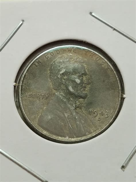1943 D Lincoln Steel Wheat Penny Cent - For Sale, Buy Now Online - Item ...