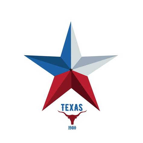 vector of texas star logo, vintage and retro design perfect for print ...