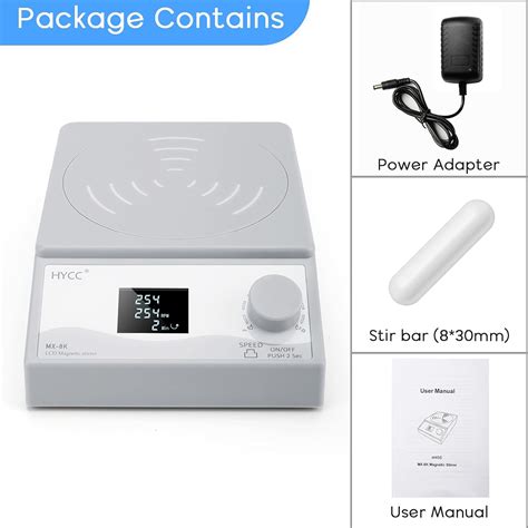 HYCC Digital Magnetic Stirrer with LCD Display & India | Ubuy
