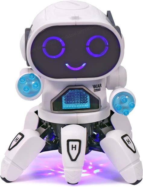 Buy Toyshine Bot Robot Pioneer | Colorful Lights and Music | All ...