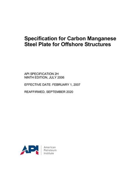 Image result for API Spec 2B