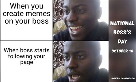 Funny Happy National Boss's Day 2025 Meme, Quotes, GIF, Images ...