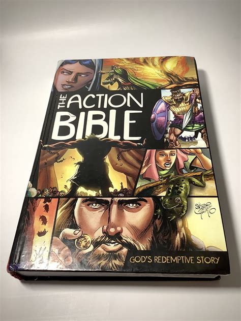 The Action Bible Graphic Novel Hardcover Comic God's Redemptive Story ...