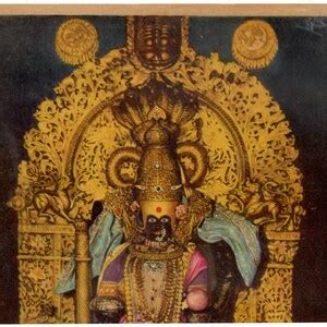 Buy Rare Original Raja Ravi Varma Press Lithograph: Mahalaxmi Kolhapur ...
