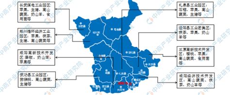 【产业图谱】2022年咸阳市产业布局及产业招商地图分析-中商情报网