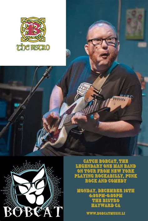 Bobcat Live at The Bistro, Hayward CA, The Bistro, Hayward, 16 December ...