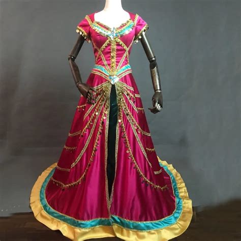 Jasmine Pink Costume Inspired Jasmine Live Action Jasmine Adult Costume ...