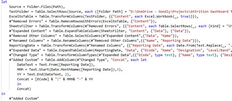 Image result for Power Query Advanced Editor Source Code CSV