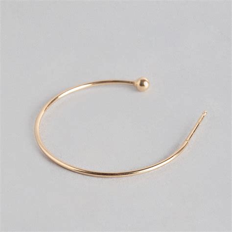 Single Drop Rounded Earring Triple Hoops Combo 925 Sterling Silver – Zavya